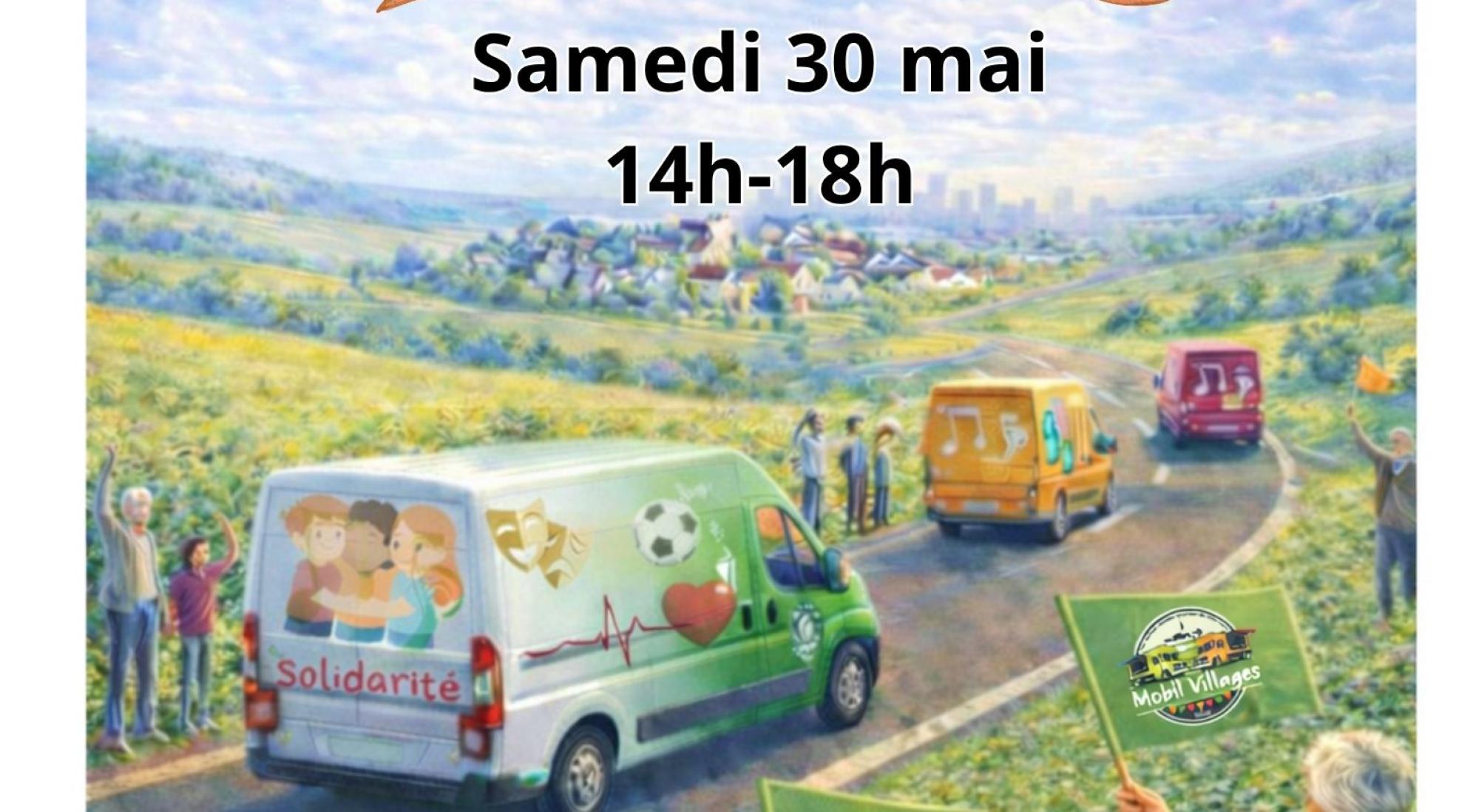 Mobil'Villages débarque à Méricourt - Samedi 30 mai